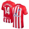 Camiseta de fútbol Atlético Madrid M. Llorente 14 Primera Equipación 23-24 - Hombre